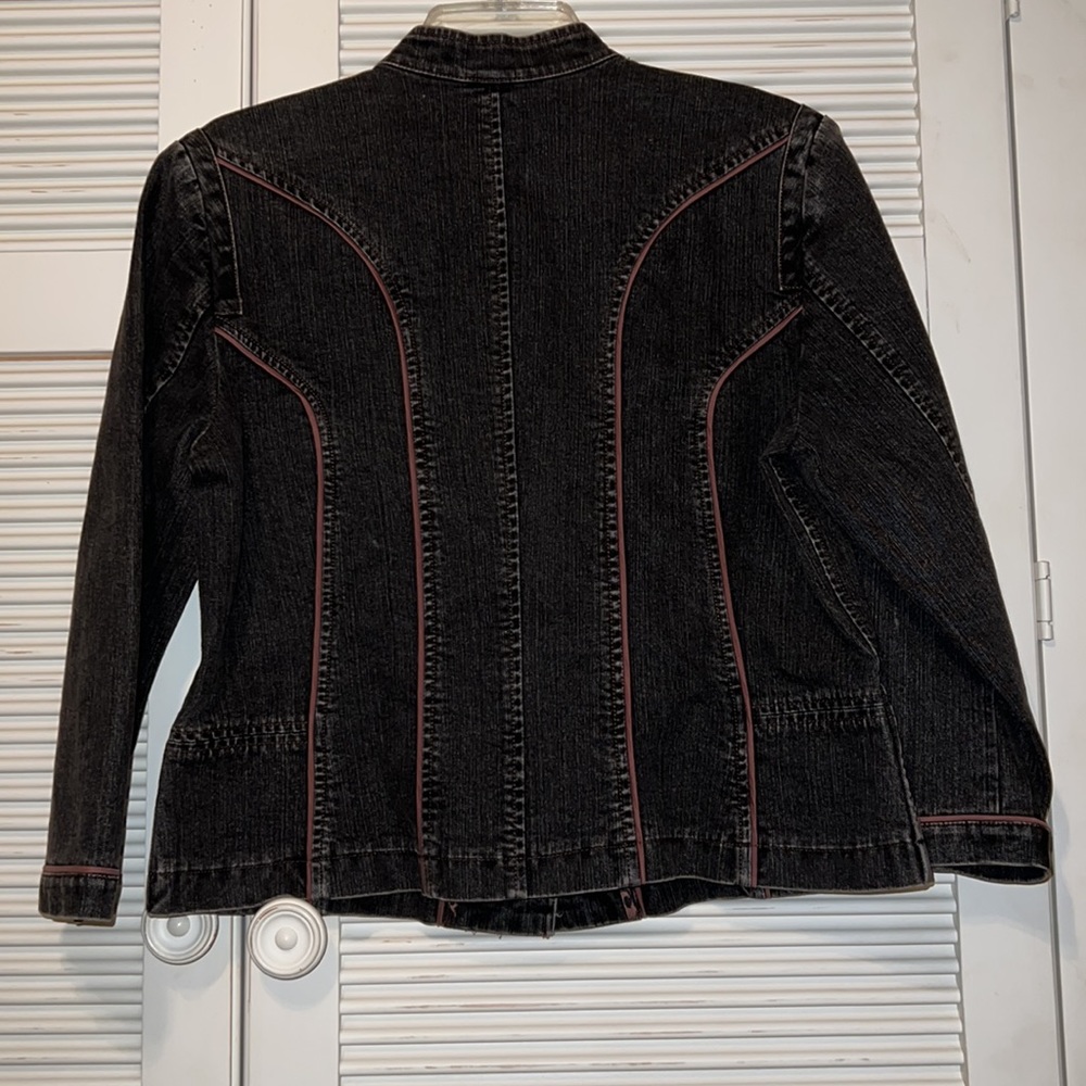 SIGRID OLSEN Collection Denim Jean Jacket - Picture 2 of 8